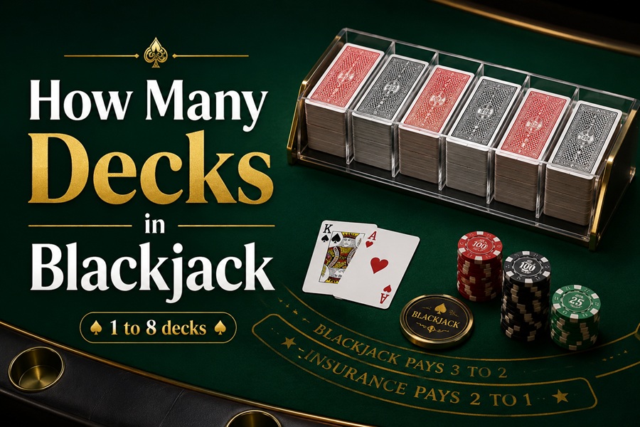 how many decks in blackjack